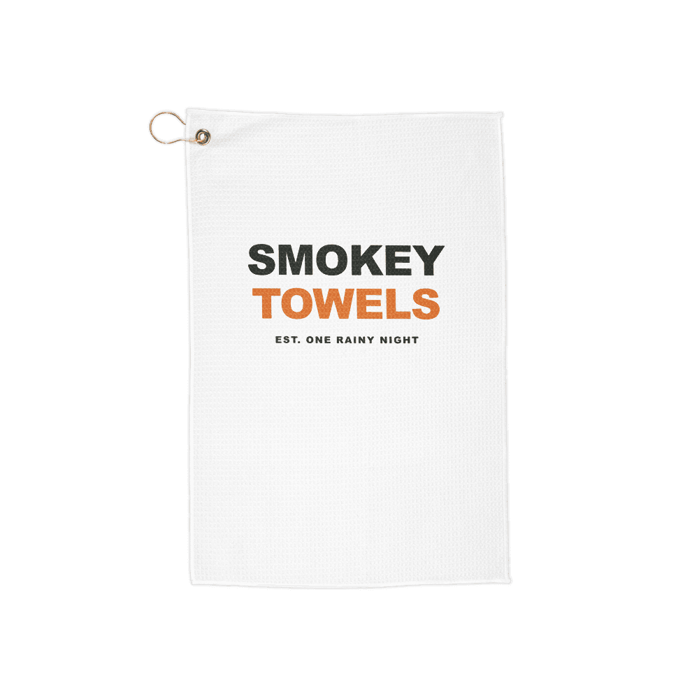 Smokey Towels Clip-On Quick-Dry Towel — flat / front